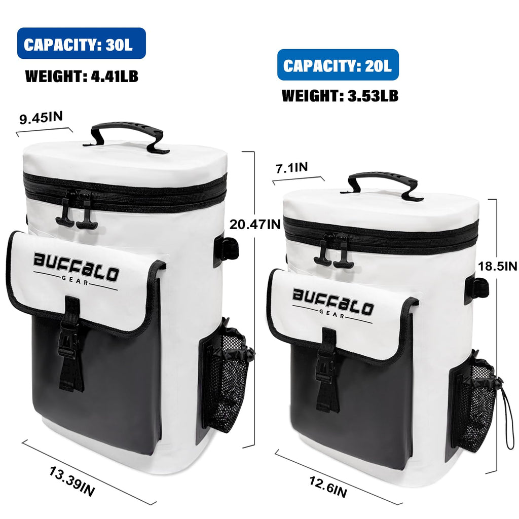 Buffalo Gear 31QT Fish Cooler Backpack Bag