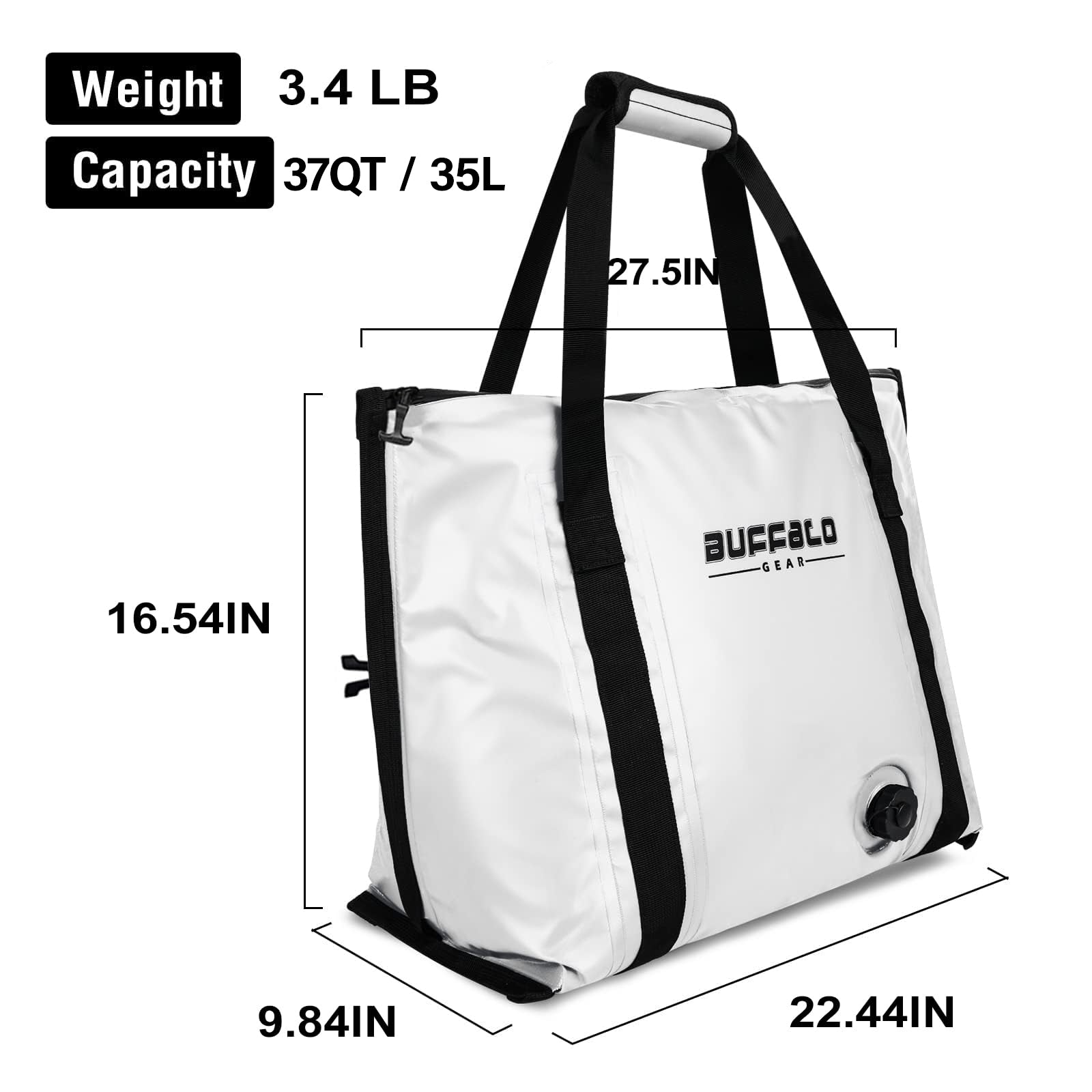 Buffalo Gear 37QT Fish Cooler Bag