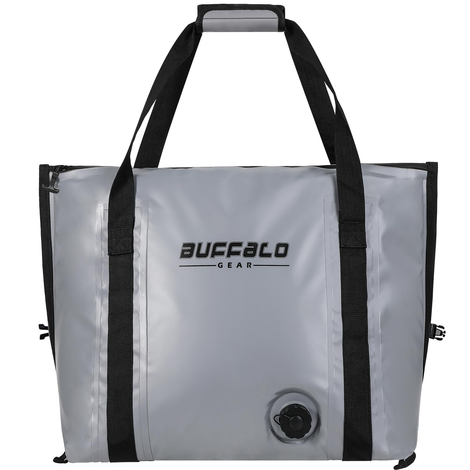 Buffalo Gear 37QT Fish Cooler Bag - Gray