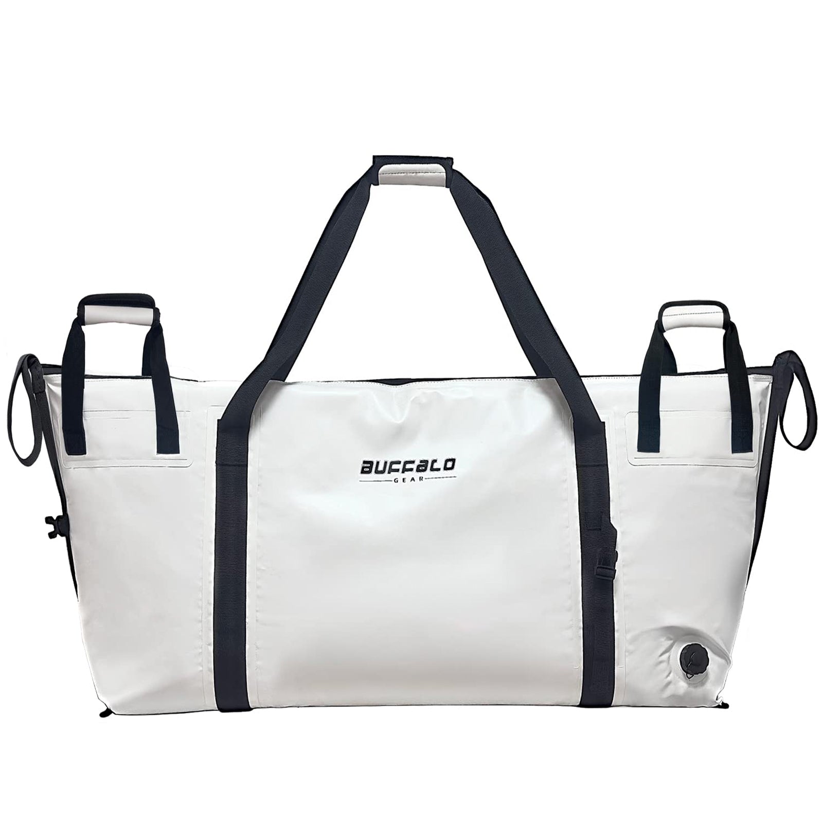 Buffalo Gear 84QT Fish With: Cooler Bag - White