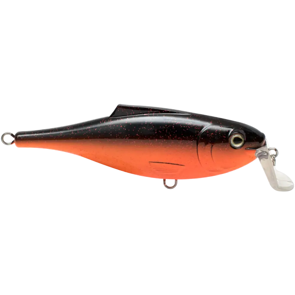 BullDozer Shallow-Diving Crankbait for Musky Pike & Walleye – EBS Sound Technology | Color Sound: Natural Perch