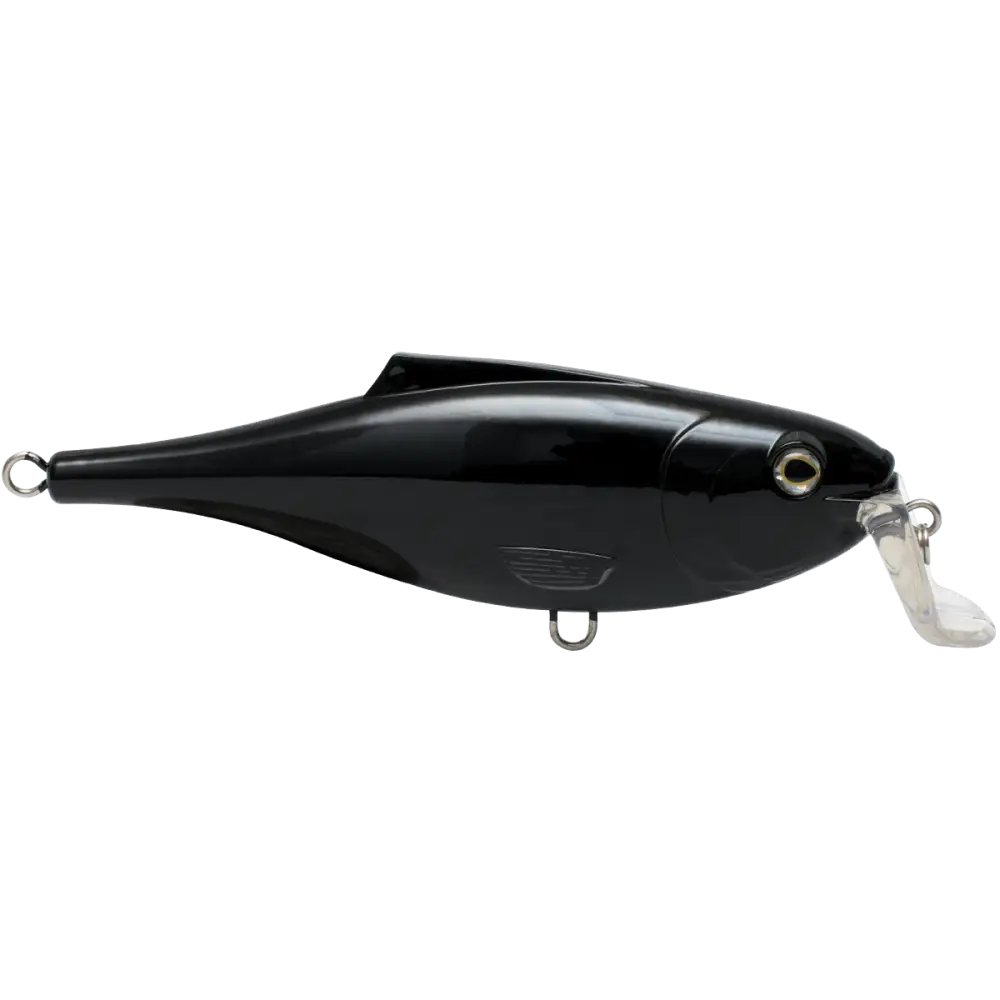BullDozer Shallow-Diving Crankbait for Musky Pike & Walleye – EBS Sound Technology | Color Sound: Natural Perch