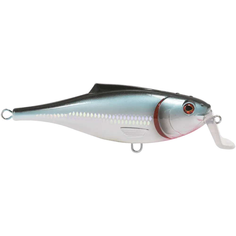 BullDozer Shallow-Diving Crankbait for Musky Pike & Walleye – EBS Sound Technology | Color Sound: Natural Perch