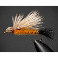 Bullet Head Orange Salmon Fly | Size: 4 6 8 10 12 14 | Package: 3 Pack Dozen - Artificial Fishing Flies