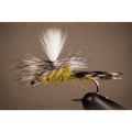 Caddis - Parachute | Color: Olive Tan Grey | Size: 10 12 14 16 18 20 8 - 3 Pack - Artificial Fishing Flies