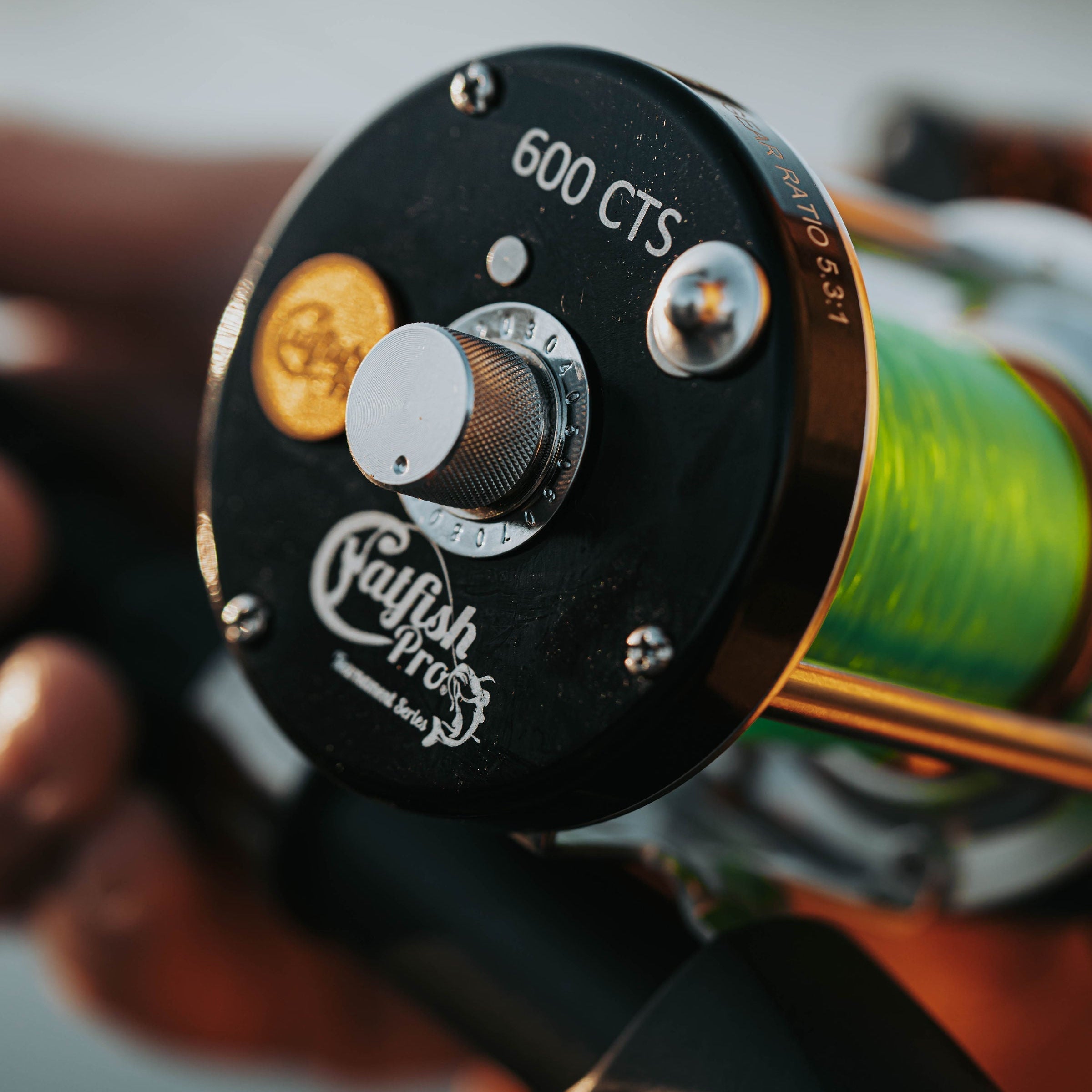 Catfish Pro 600CTS Baitcaster Rod & Reel Combo