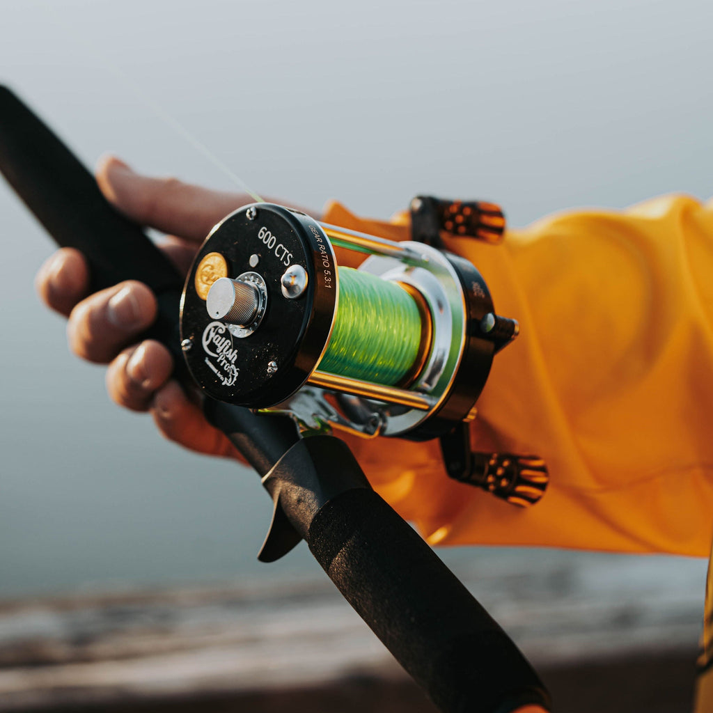 Catfish Pro 600CTS Baitcaster Rod & Reel Combo - Medium-Heavy / Right