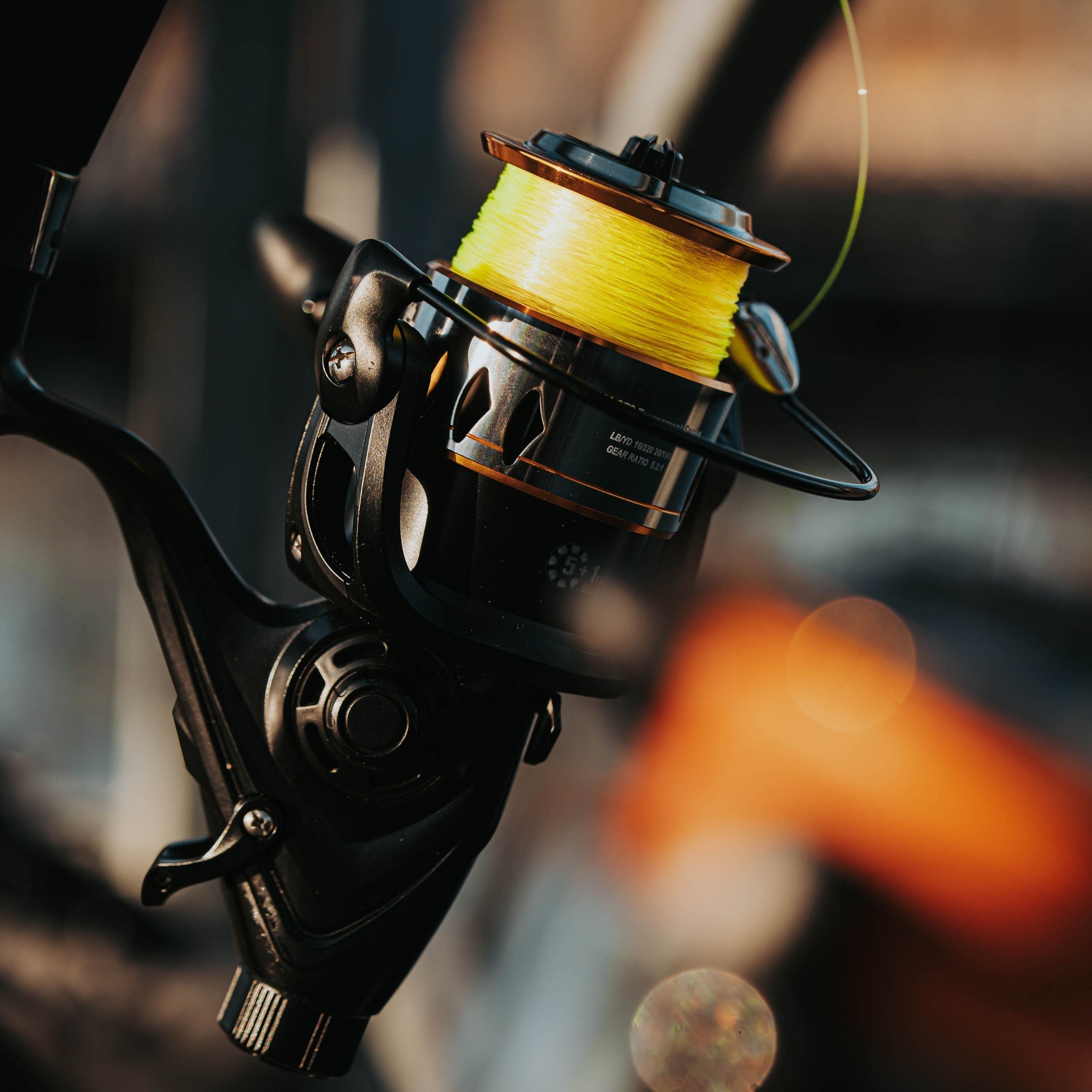 Catfish Pro 600STS Spinning Reel – 22LB Drag | Live Liner | 5 + 1 Bearings
