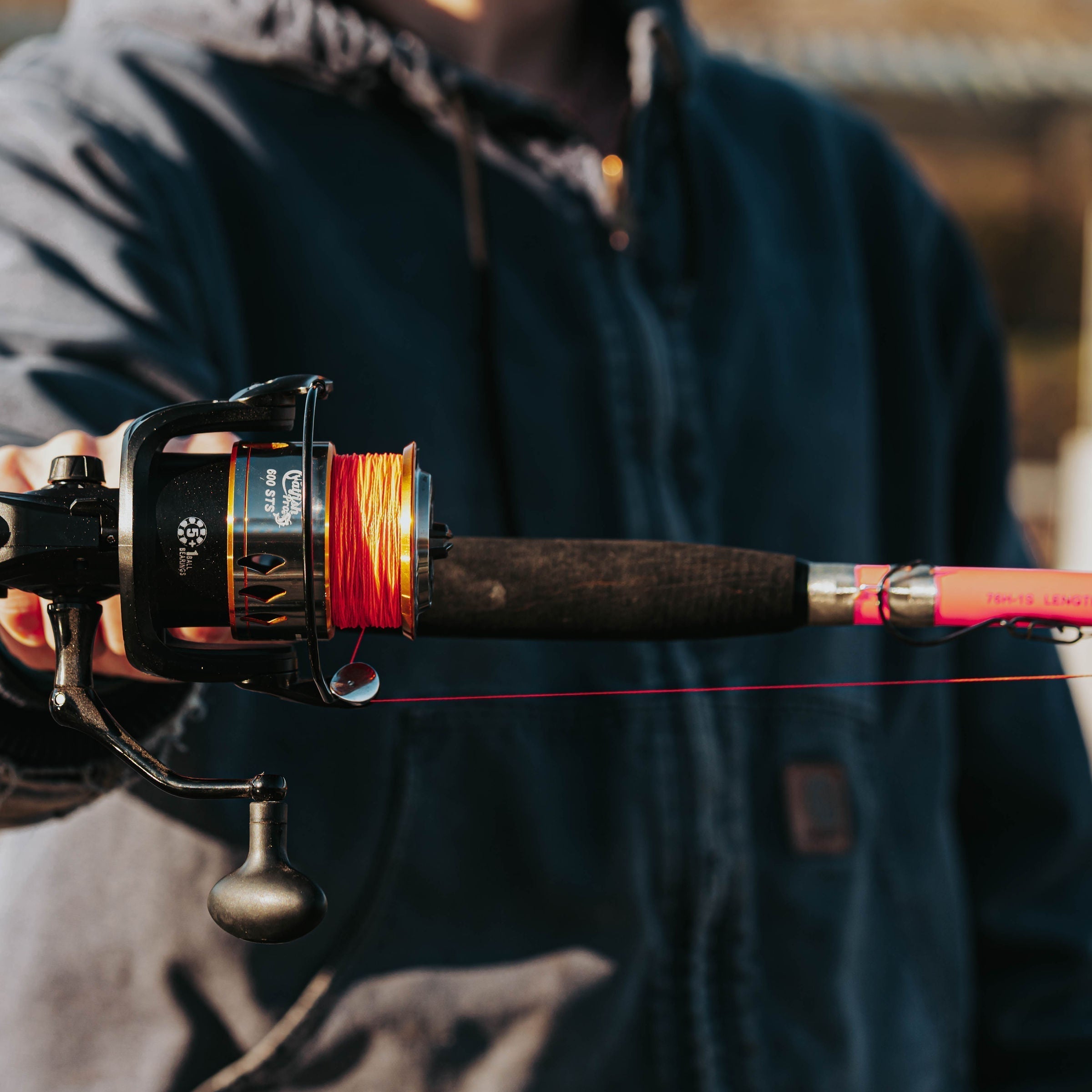Catfish Pro 600STS Spinning Reel – 22LB Drag | Live Liner | 5 + 1 Bearings