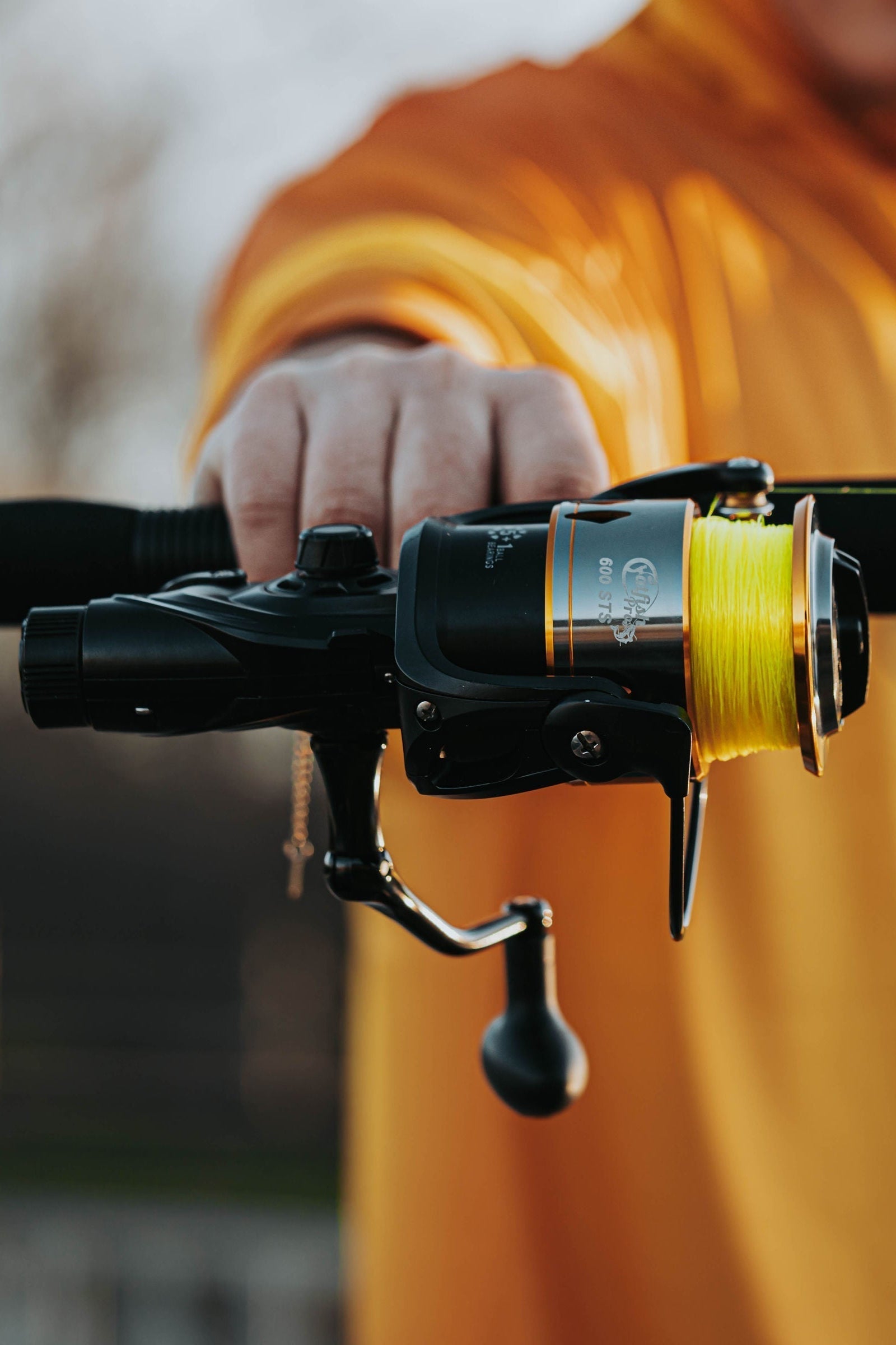 Catfish Pro 600STS Spinning Reel – 22LB Drag | Live Liner | 5 + 1 Bearings