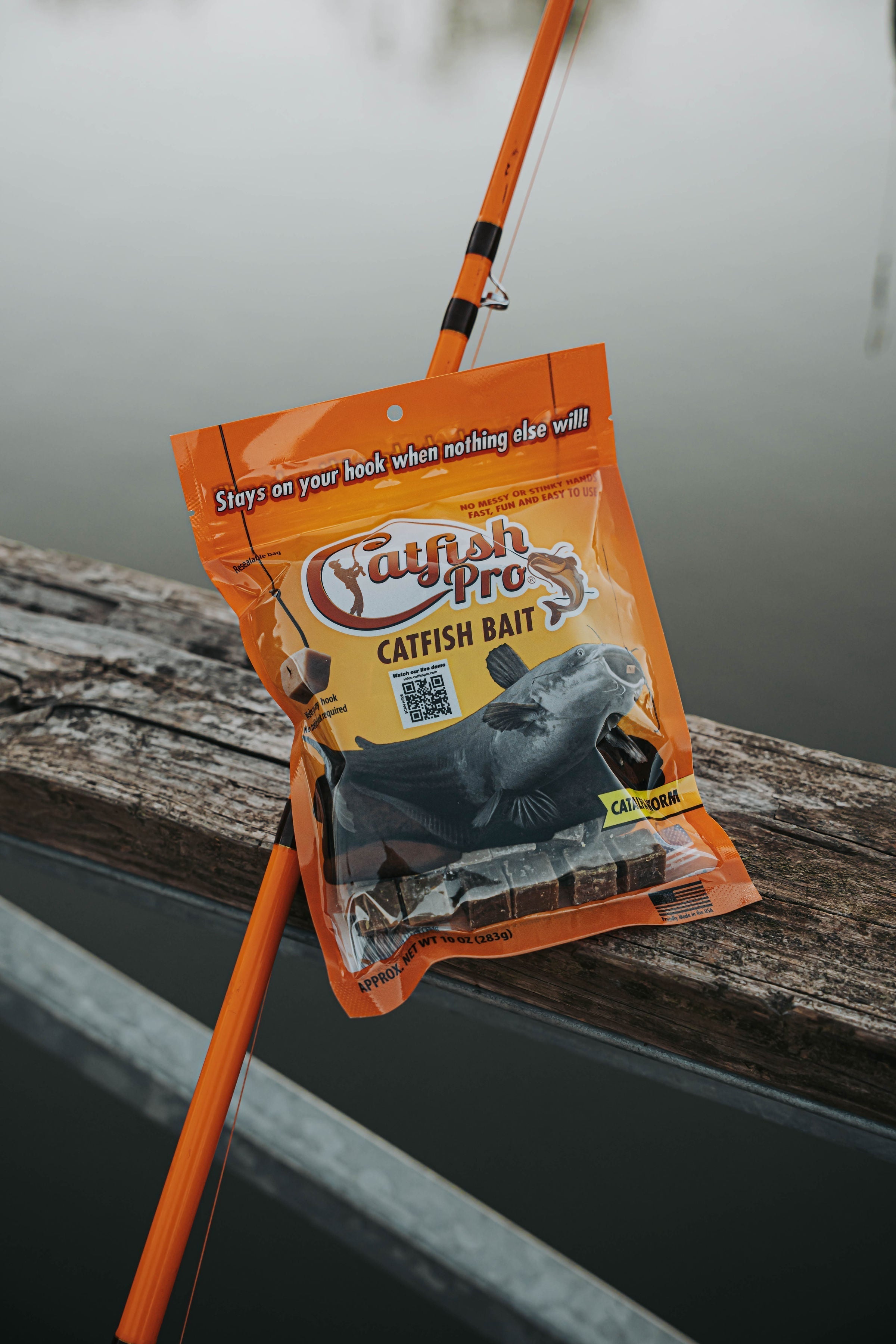 Catfish Pro Catalpa Worm Bait