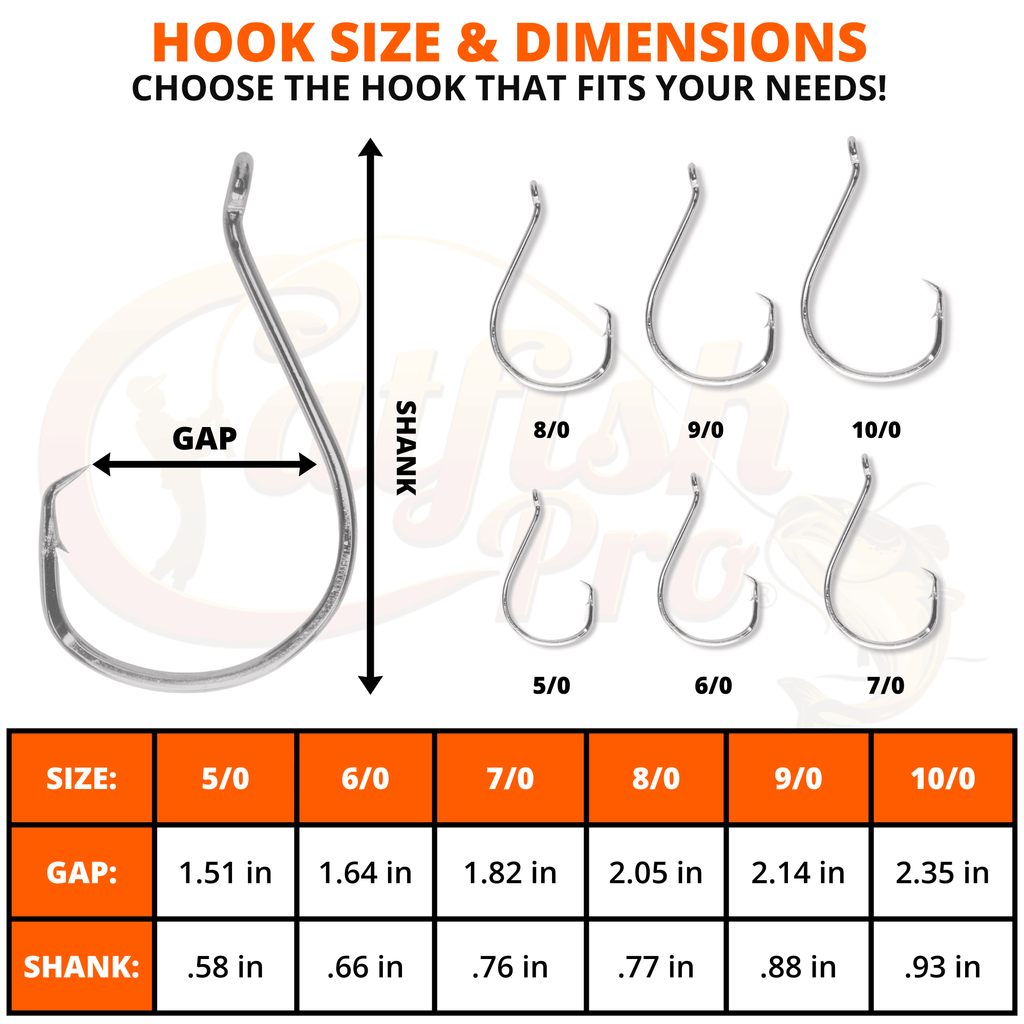 Catfish Pro Double Offset Circle Hooks