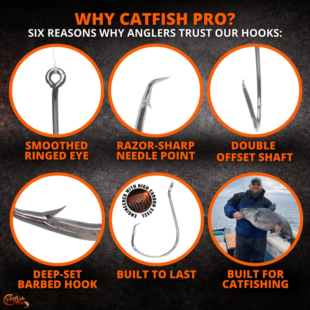 Catfish Pro Double Offset Circle Hooks