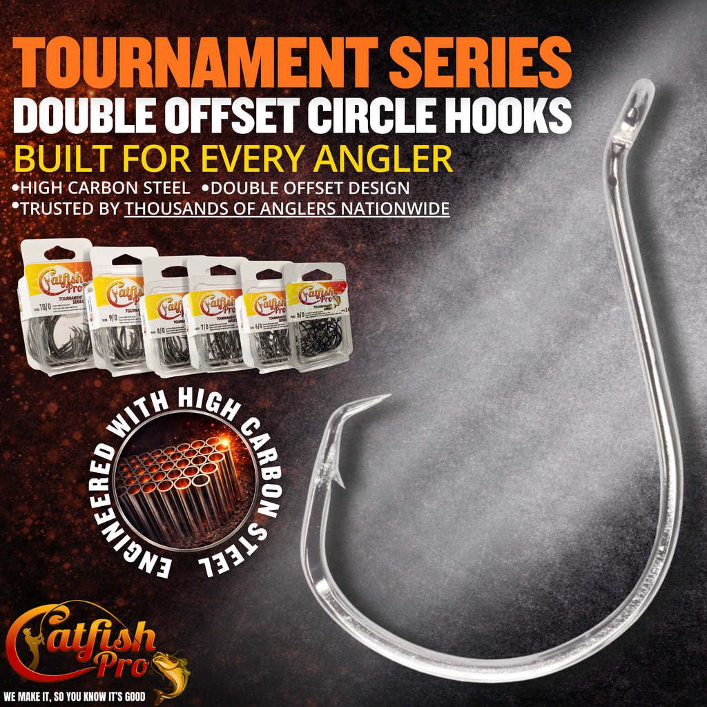 Catfish Pro Double Offset Circle Hooks