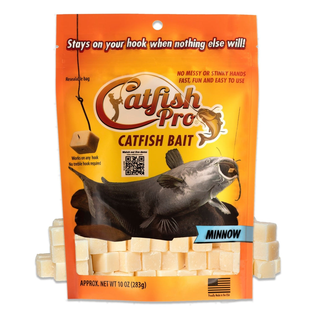 Catfish Pro Minnow Bait – Concentrated Natural Oil & Protein Formula