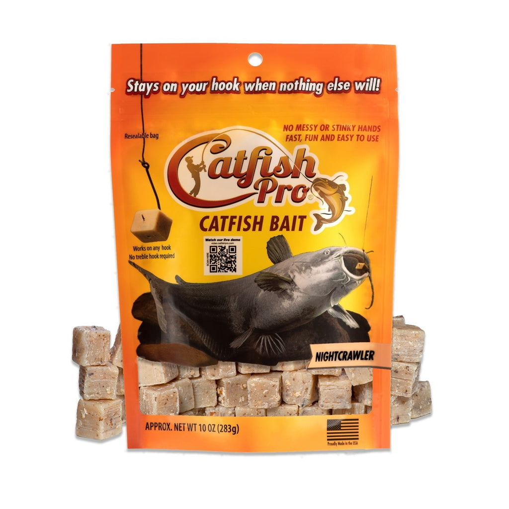Catfish Pro Nightcrawler Bait – Concentrated Natural Oil & Protein Formula