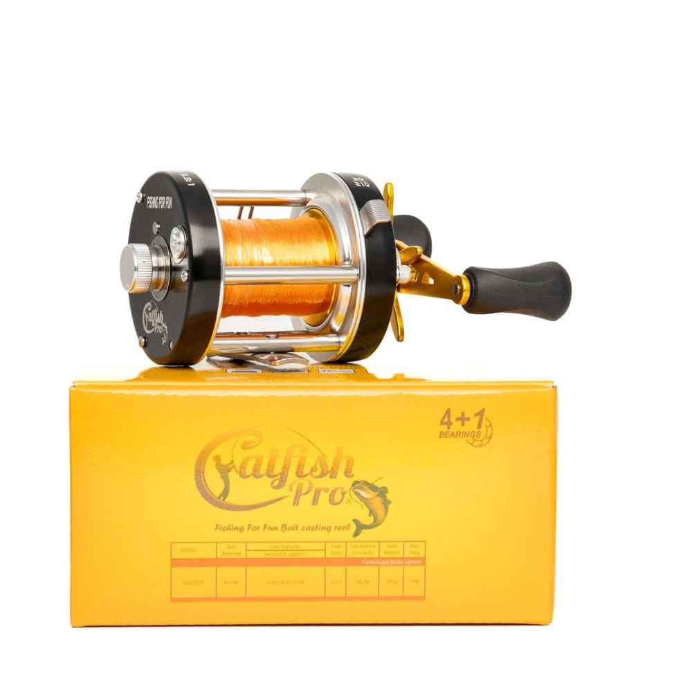 Catfish Pro Round Baitcaster Reel - Right