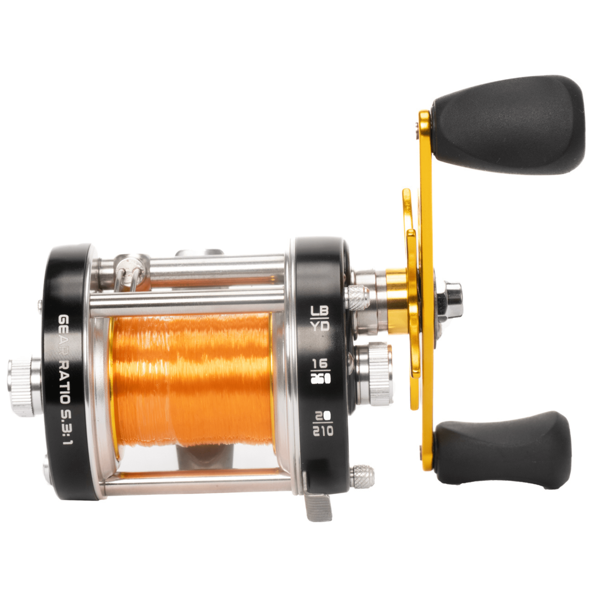 Catfish Pro Round Baitcaster Reel - Right
