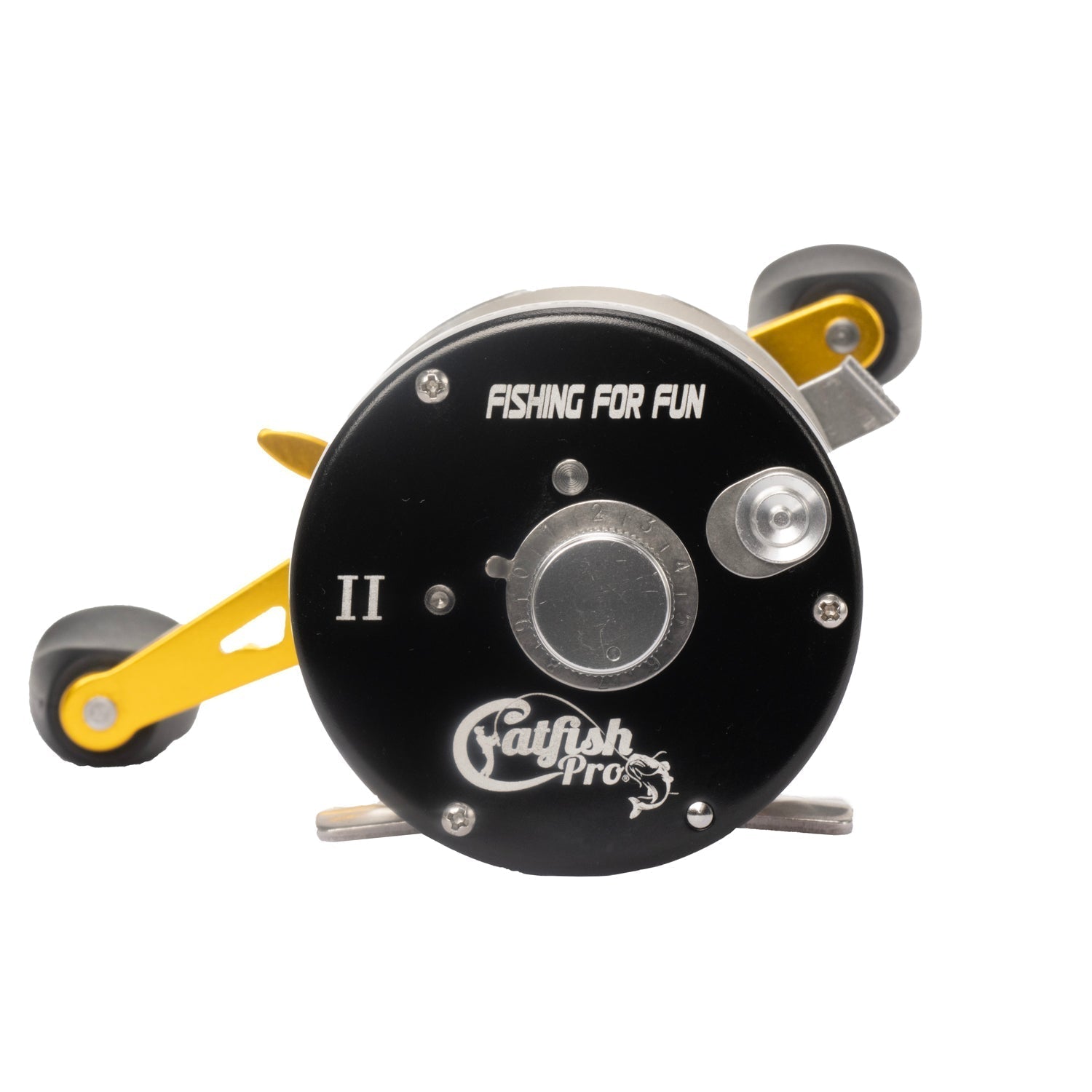 Catfish Pro Round Baitcaster Reel - Right