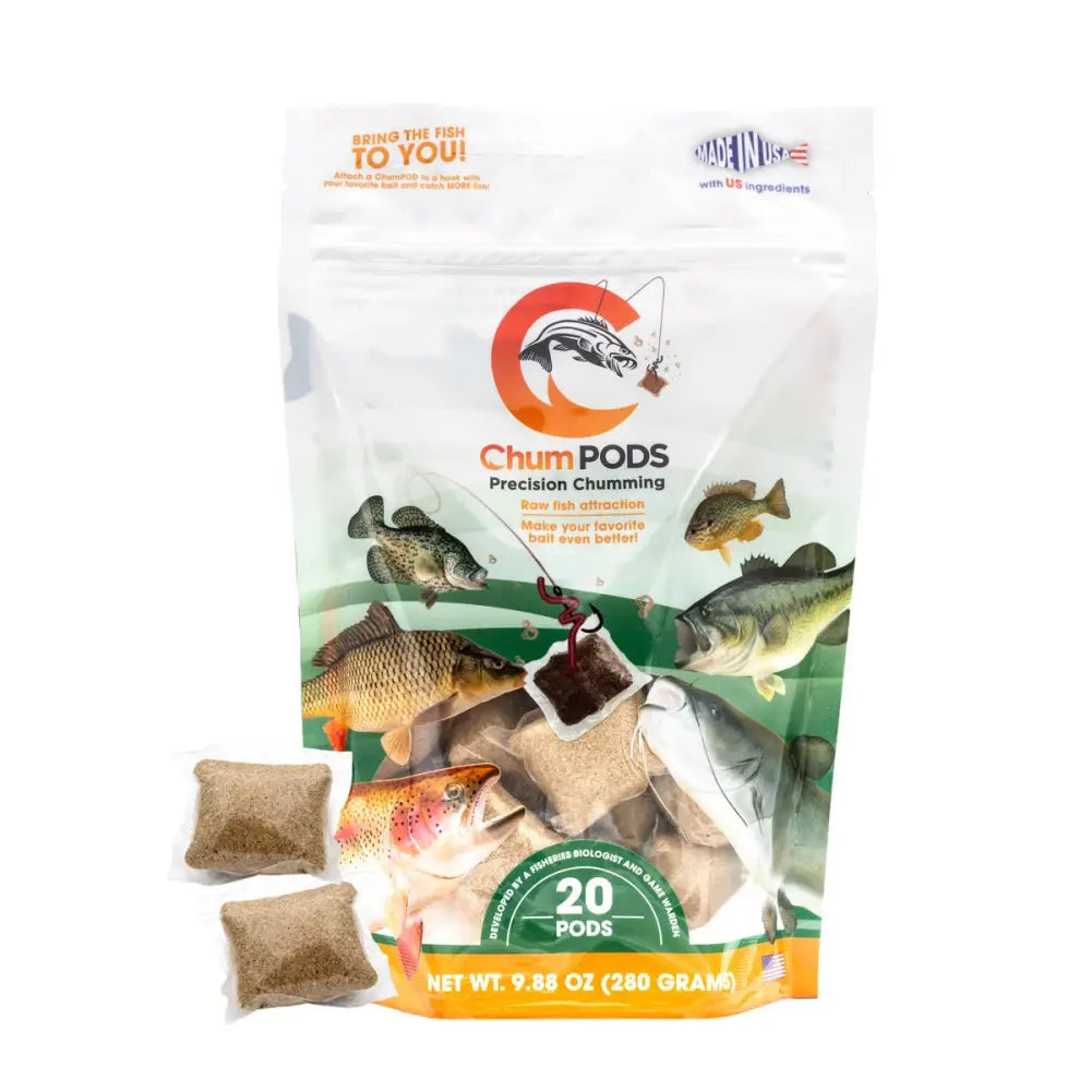 ChumPODS - Raw Fish Attraction | Water Type:: Freshwater Saltwater