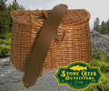 Classic Split Willow Creels | Size: 16’’ Creel w/ Leather Harness 16’ - No/Harness Only Economy - Fishing