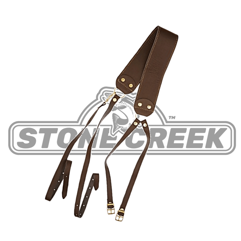 Classic Split Willow Creels | Size: 16’’ Creel w/ Leather Harness 16’ - No/Harness Only Economy - Fishing