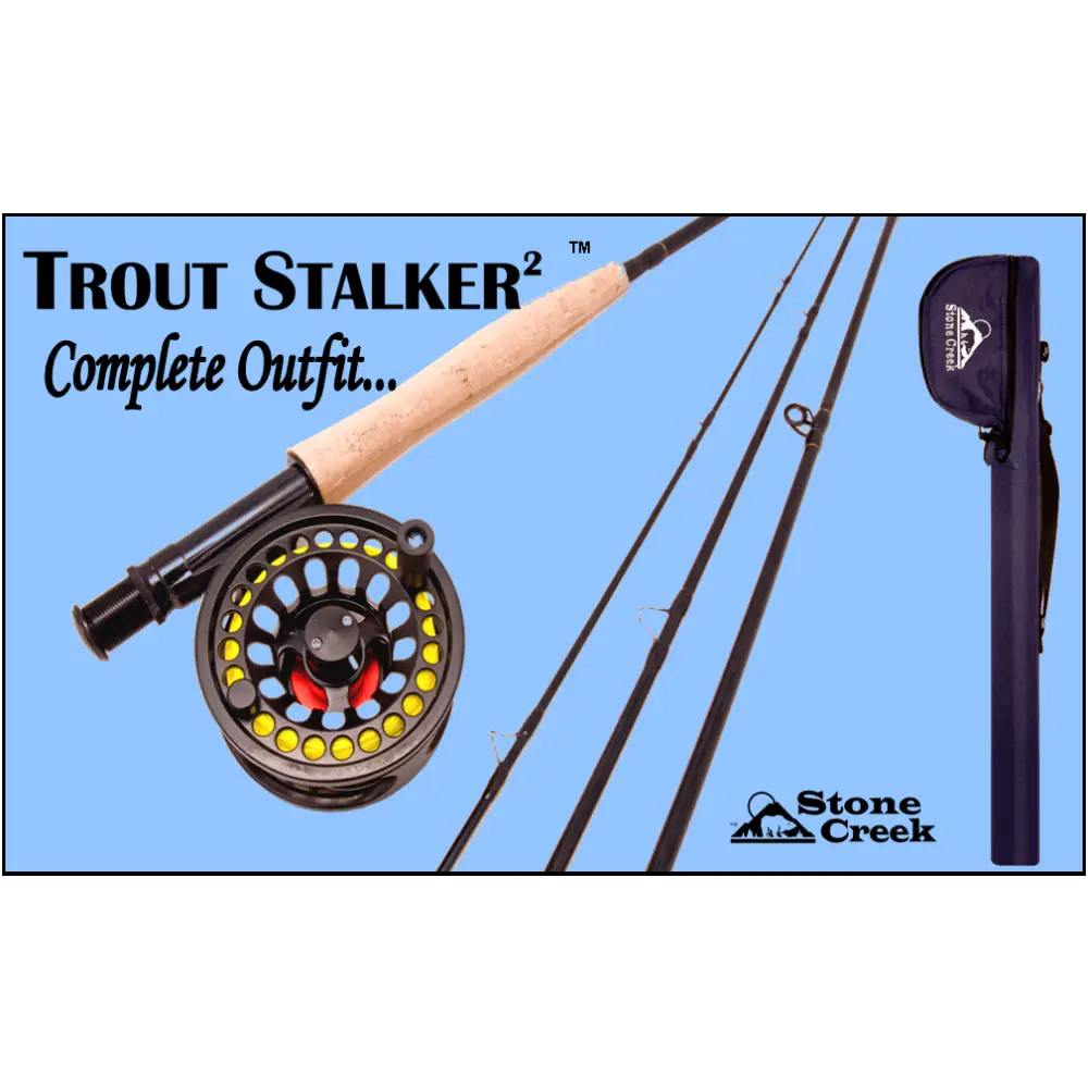 Cutthroat™ Fly Rod/Reel Outfit | Size: 8-1/2’ - 4 wt 9’ - 5 wt. - 6 | Package: Each - Fishing Rods
