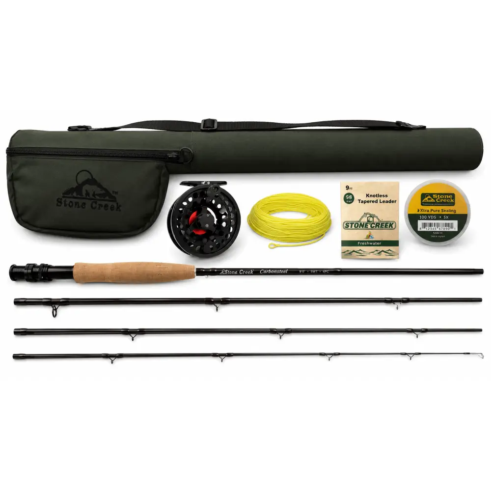 Cutthroat™ Fly Rod/Reel Outfit | Size: 8’ - 3 wt. 8-1/2’ - 4 wt 9’ - 5 - 6 | Package: Each - Fishing Rods