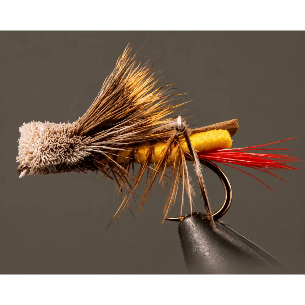 Dave’s Hopper | Size: 06 08 10 12 14 16 | Package: 3 Pack Dozen - Artificial Fishing Flies