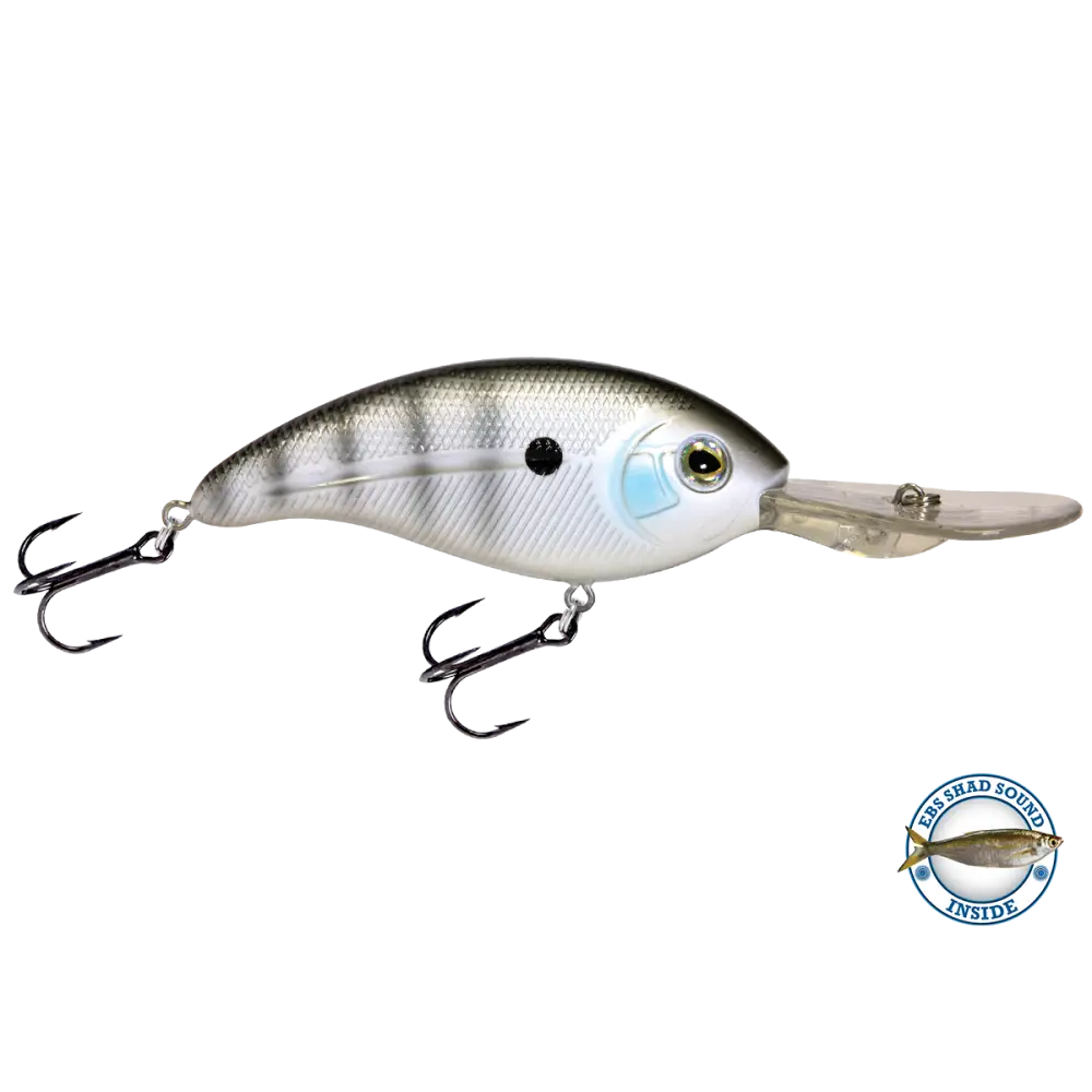 Deep Impact 18 Deep-Diving Crankbait – EBS Sound Technology | Color: Baby Bass Chartreuse Sunrise Shad Ginrin XXX True