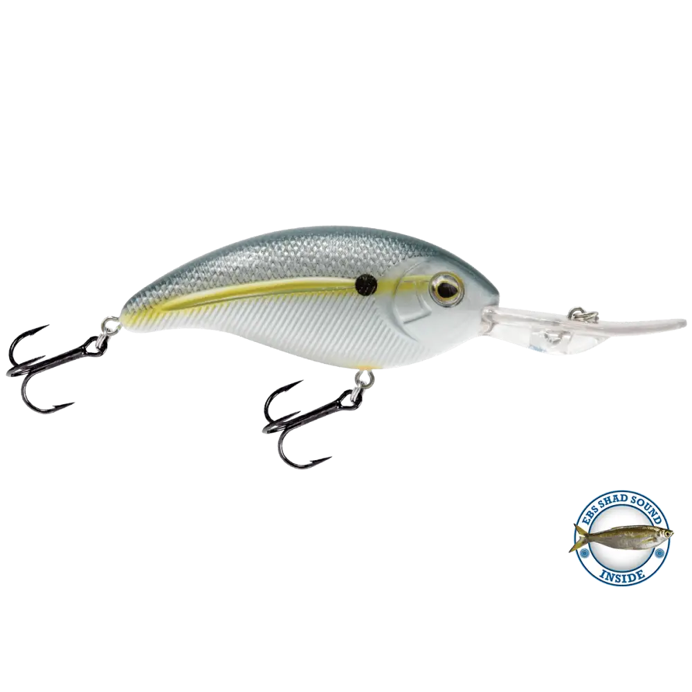 Deep Impact 18 Deep-Diving Crankbait – EBS Sound Technology (Sale) | Color: Clearwater Shad Chartreuse Matte Tiger
