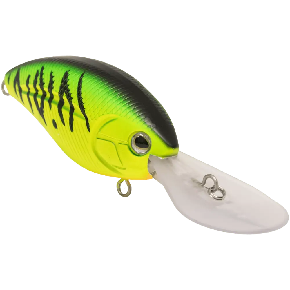 Deep Impact 18 Deep-Diving Crankbait – EBS Sound Technology (Sale) | Color: Clearwater Shad Chartreuse Matte Tiger