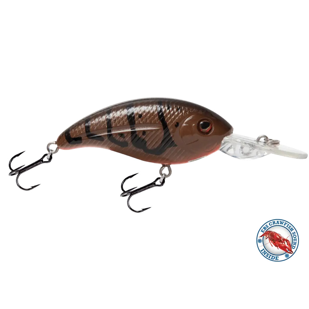 Deep Impact 6 Shallow Crankbait – EBS Sound Technology | Color: AYU Baby Bass Melon Shad Chartreuse Sunrise Clearwater