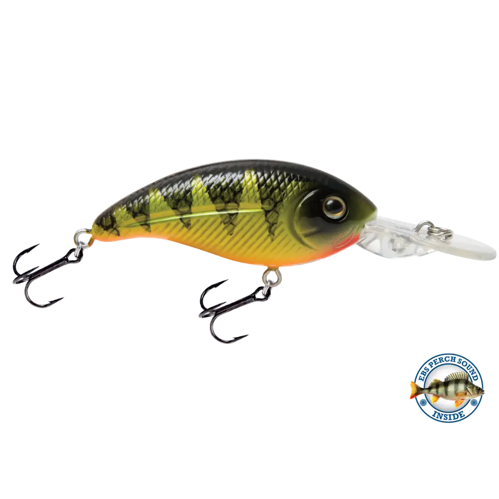 Deep Impact 6 Shallow Crankbait – EBS Sound Technology | Color: AYU Baby Bass Melon Shad Chartreuse Sunrise Clearwater