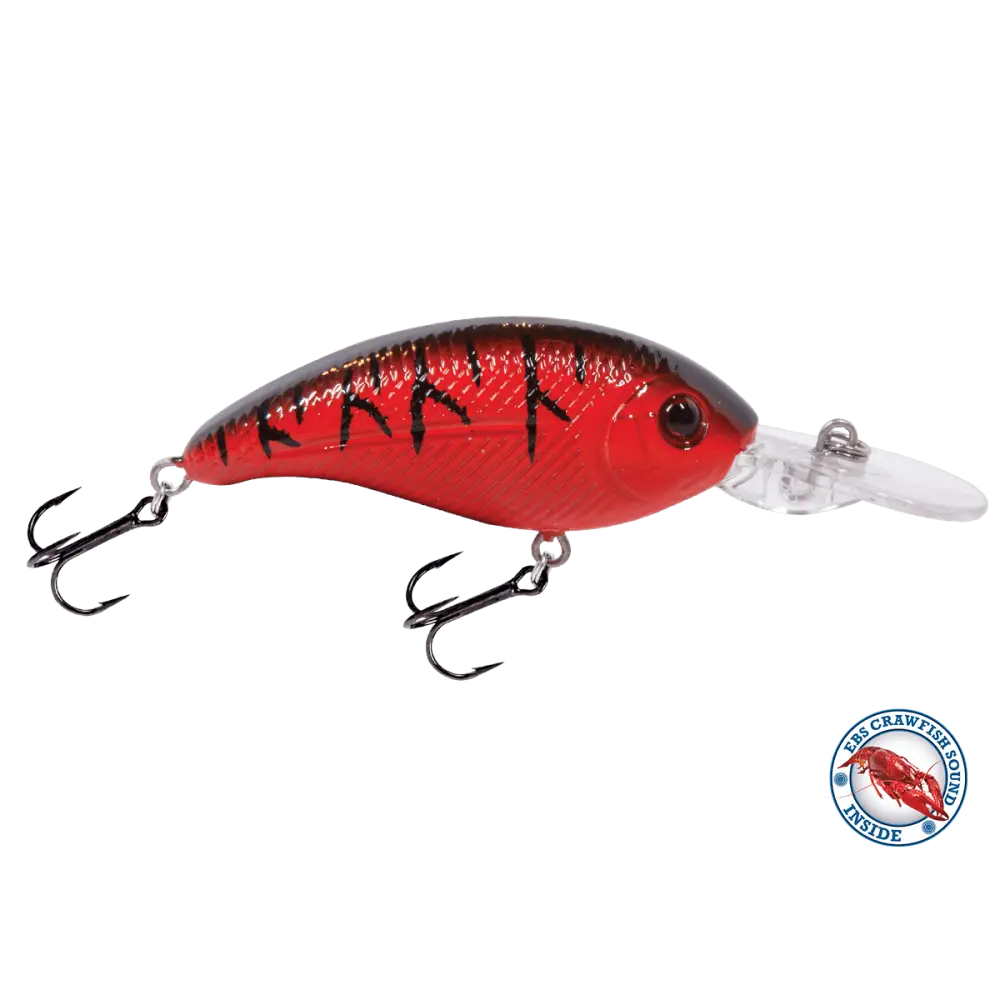 Deep Impact 6 Shallow Crankbait – EBS Sound Technology | Color: AYU Baby Bass Melon Shad Chartreuse Sunrise Clearwater
