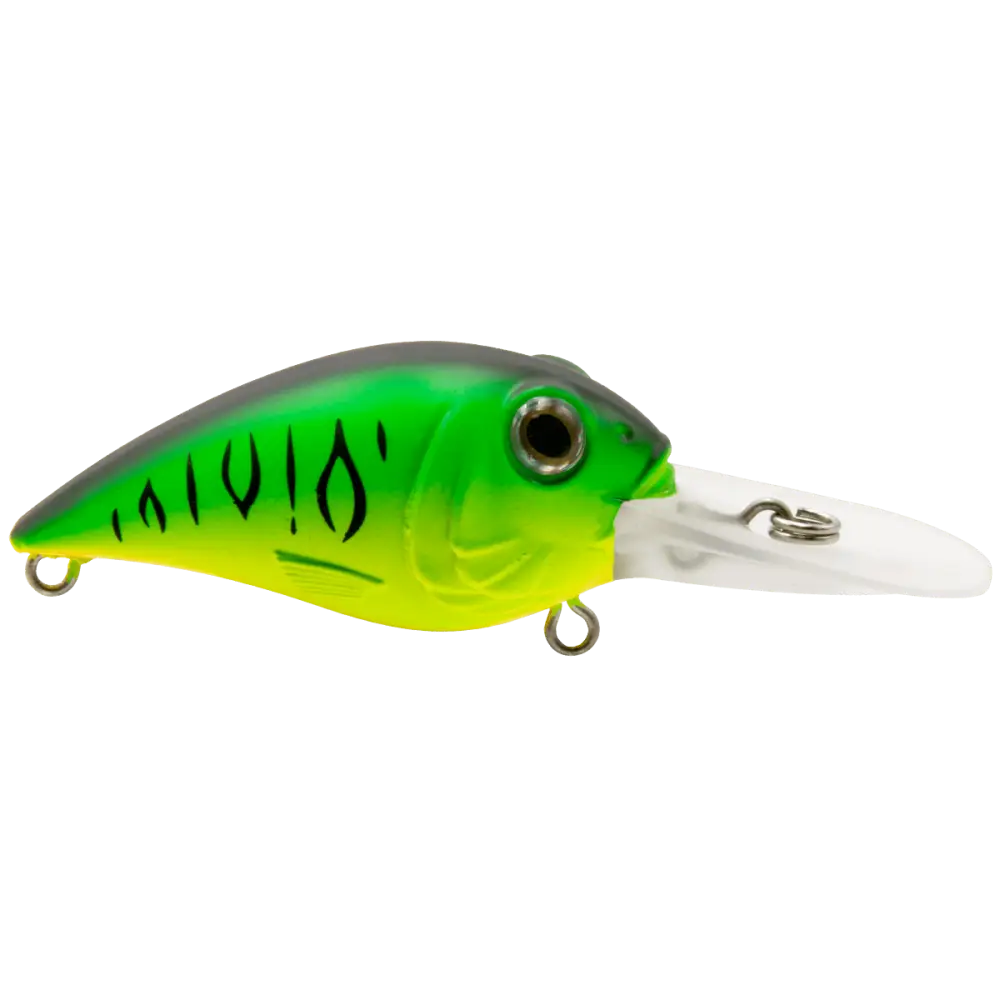 Diablo 2’’ Finesse Crankbait for Bass – EBS Sound | Hunting Action Lock-Jawed Fish | Color: Ghost Brown Craw Okie