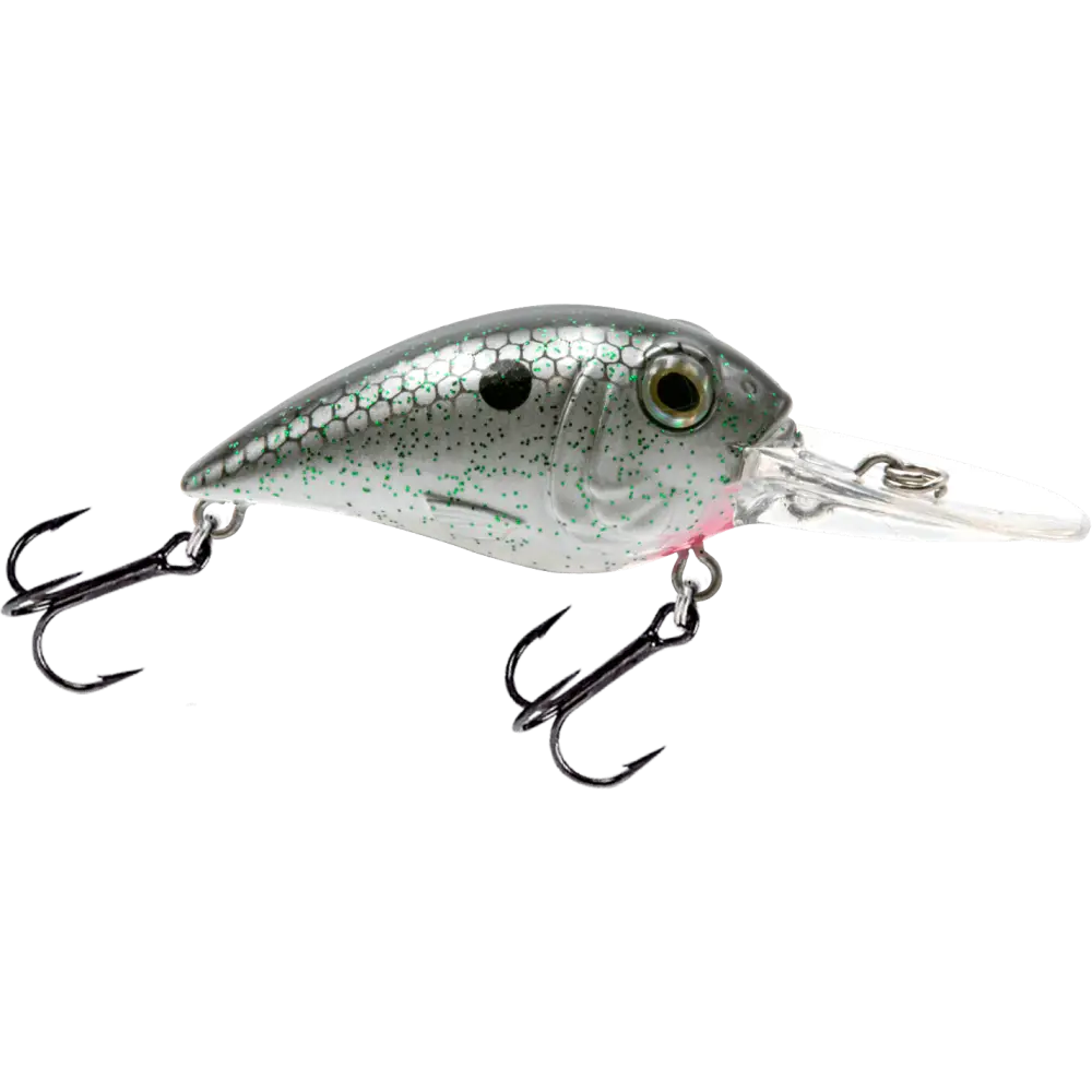 Diablo 2’’ Finesse Crankbait for Bass – EBS Sound | Hunting Action Lock-Jawed Fish | Color: Ghost Brown Craw Okie