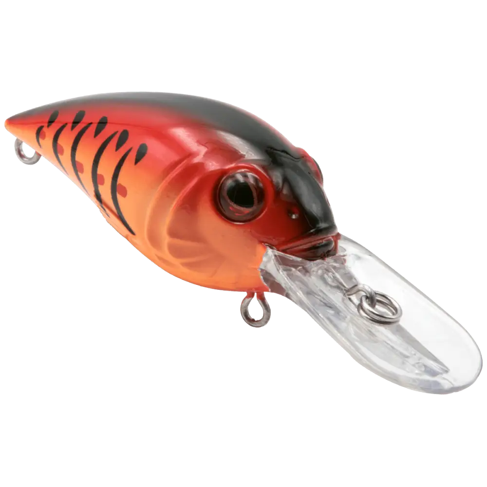 Diablo 2’’ Finesse Crankbait for Bass – EBS Sound | Hunting Action Lock-Jawed Fish | Color: Ghost Brown Craw Okie