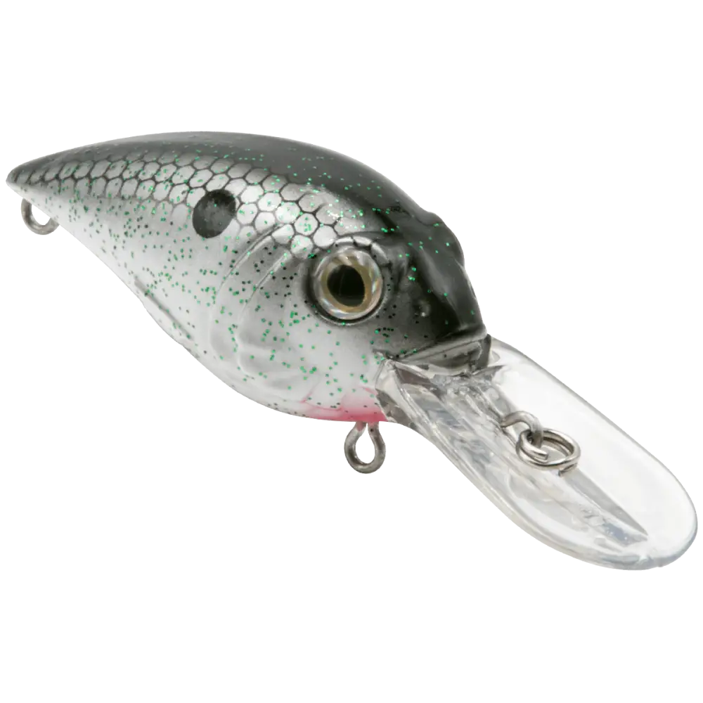 Diablo 2’’ Finesse Crankbait for Bass – EBS Sound | Hunting Action Lock-Jawed Fish | Color: Ghost Brown Craw Okie