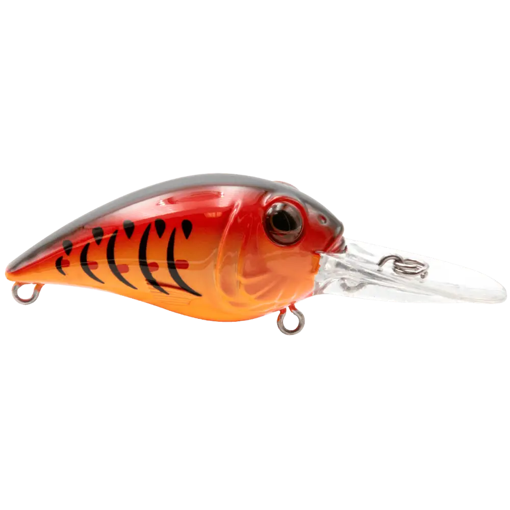 Diablo 2’’ Finesse Crankbait for Bass – EBS Sound | Hunting Action Lock-Jawed Fish | Color: Ghost Brown Craw Okie