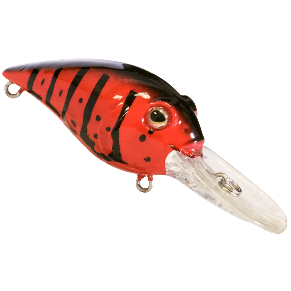 Diablo 2’’ Finesse Crankbait for Bass – EBS Sound | Hunting Action Lock-Jawed Fish | Color: Ghost Brown Craw Okie