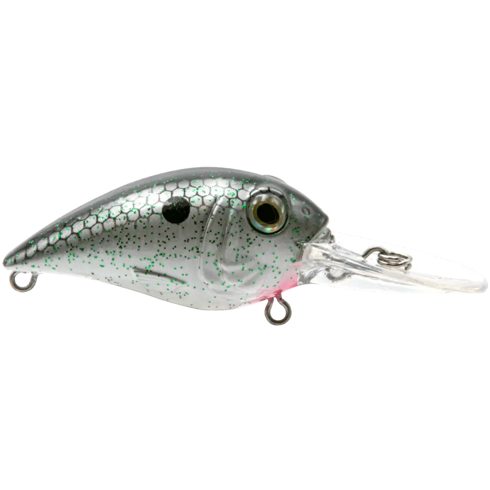 Diablo 2’’ Finesse Crankbait for Bass – EBS Sound | Hunting Action Lock-Jawed Fish | Color: Ghost Brown Craw Okie