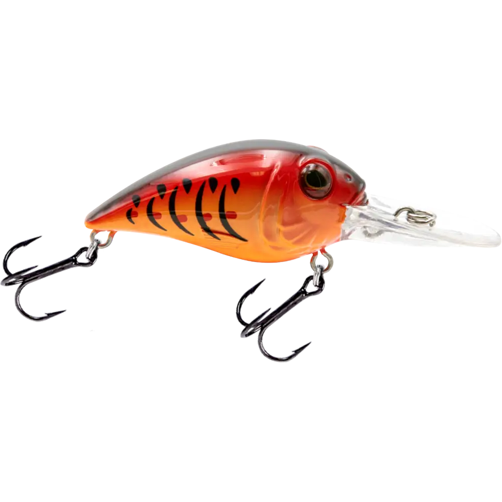 Diablo 2’’ Finesse Crankbait for Bass – EBS Sound | Hunting Action Lock-Jawed Fish | Color: Ghost Brown Craw Okie