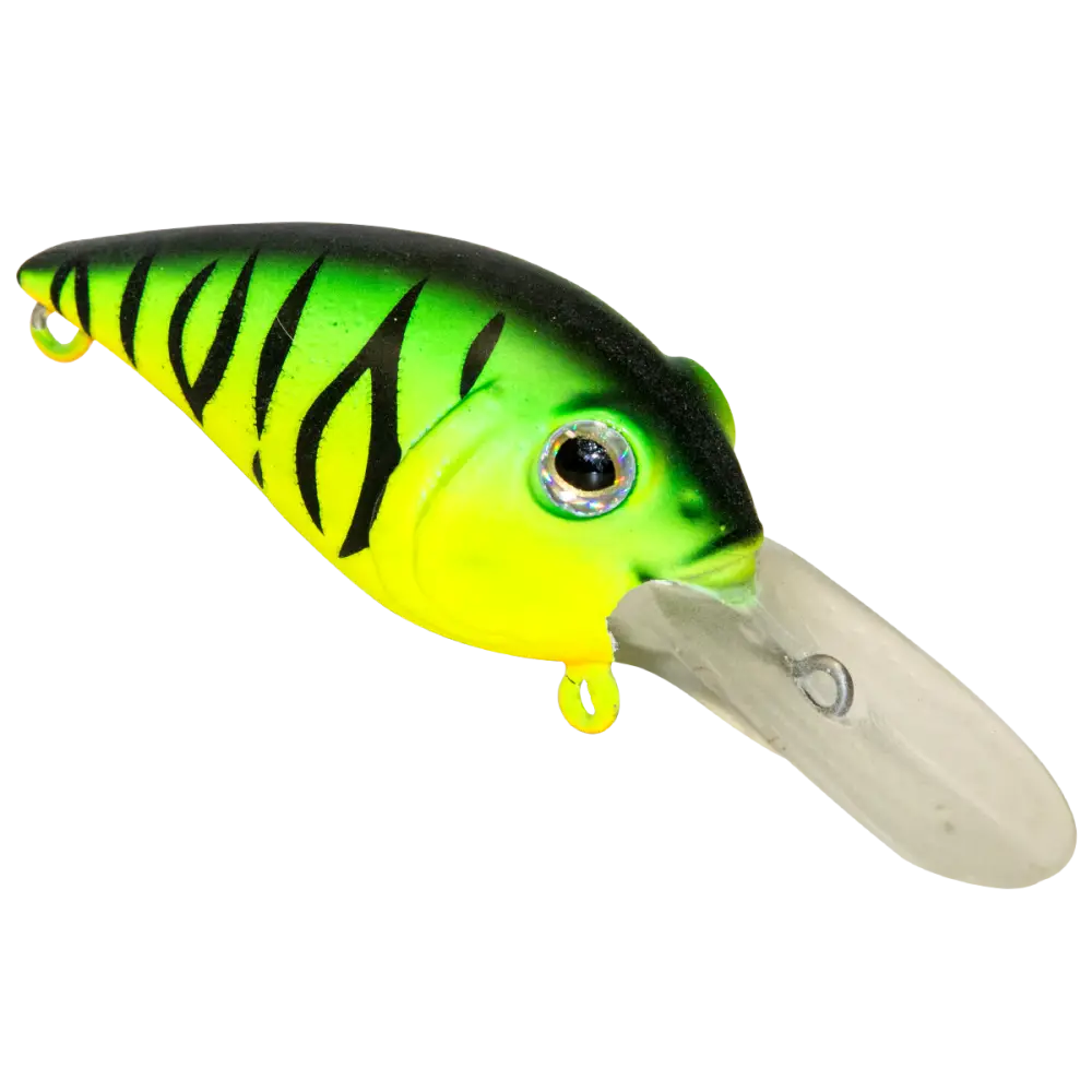 Diablo 2’’ Finesse Crankbait for Bass – EBS Sound | Hunting Action Lock-Jawed Fish | Color: Ghost Brown Craw Okie