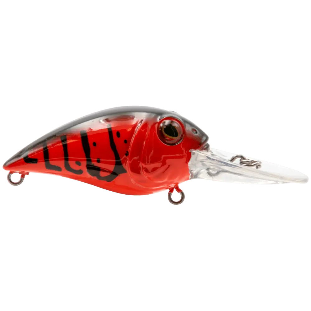 Diablo 2’’ Finesse Crankbait for Bass – EBS Sound | Hunting Action Lock-Jawed Fish | Color: Ghost Brown Craw Okie