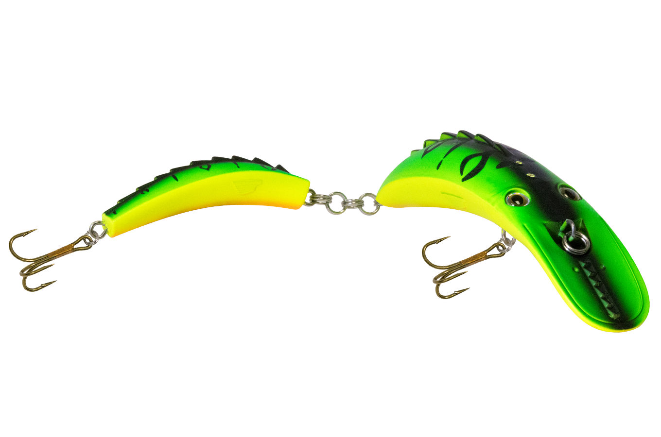 Dirty Dancer 10’’ Jointed Crankbait for Tiger Muskie & Pike – EBS Sound Technology | Color Sound: Whitefish / Herring