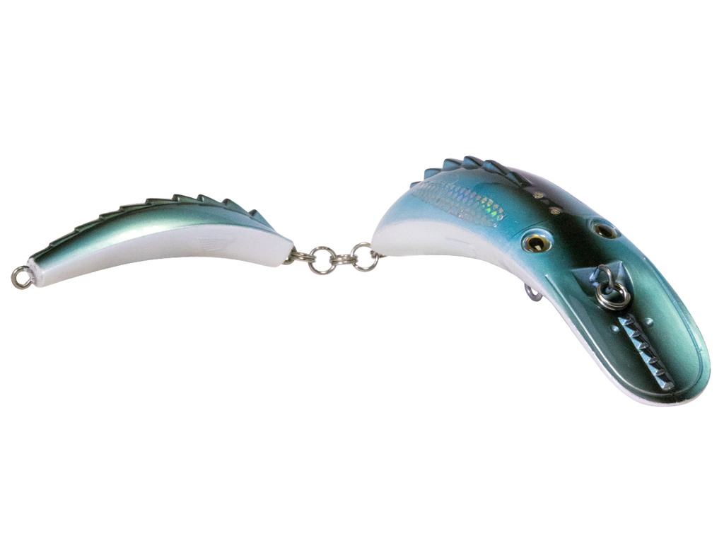 Dirty Dancer 10’’ Jointed Crankbait for Tiger Muskie & Pike – EBS Sound Technology | Color Sound: Whitefish / Herring