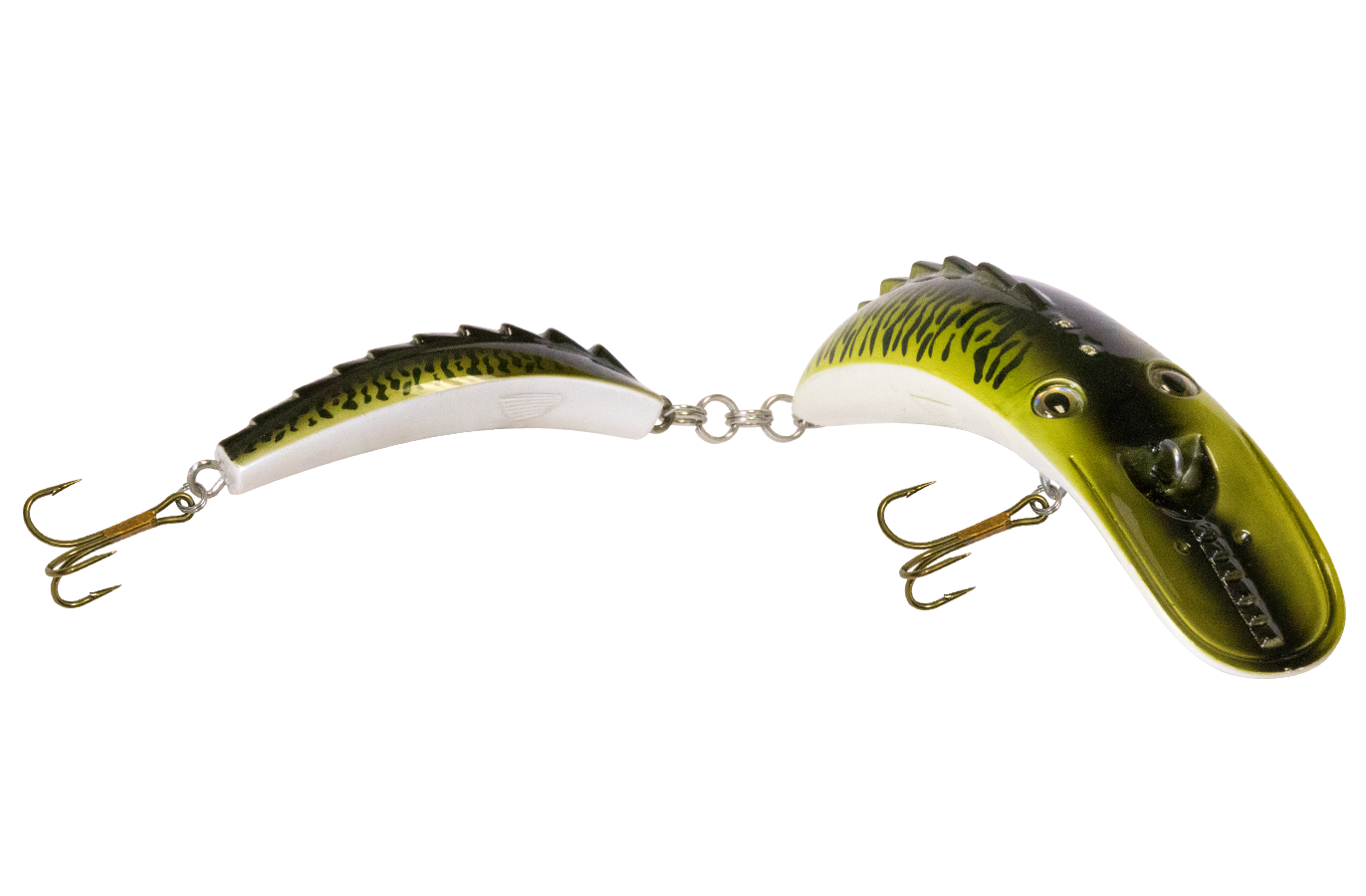 Dirty Dancer 10’’ Jointed Crankbait for Tiger Muskie & Pike – EBS Sound Technology | Color Sound: Whitefish / Herring