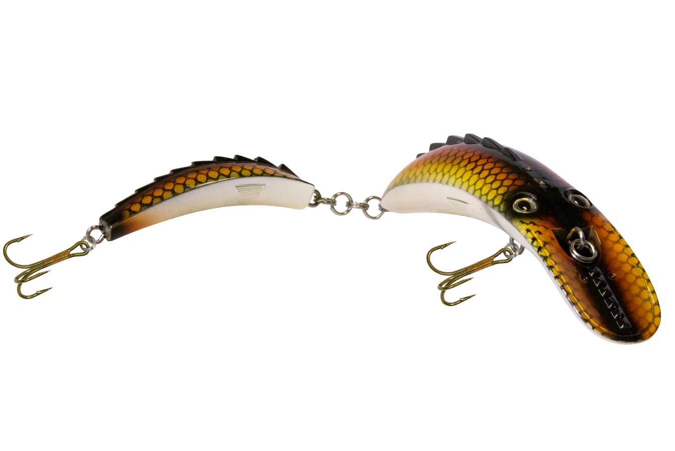 Dirty Dancer 10’’ Jointed Crankbait for Tiger Muskie & Pike – EBS Sound Technology | Color Sound: Whitefish / Herring
