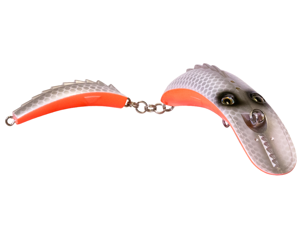 Dirty Dancer 10’’ Jointed Crankbait for Tiger Muskie & Pike – EBS Sound Technology | Color Sound: Whitefish / Herring
